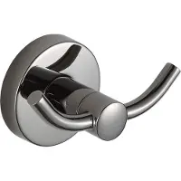 Mexen Remo dubbele handdoekhaak, zwarte chroom - 70507352-73