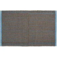 HAY Tapis deurmat 60x95 cm Chestnut-blue