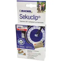 Buchel Sekuclip 60 Mm Reflecterende Stickers 72 Eenheden