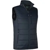 Deerhunter 4791 Heat Padded Waistcoat Dark Blue-Warmte vest gewatteerde electrische bodywarmer Maat 3XL