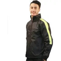 Softee Team Regenjas 8 Years Black / Yellow Fluor