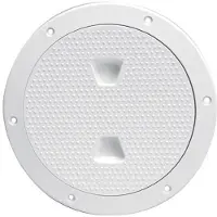 Beckson Marine Standard Abs Antiskid Registration Cover Cap Zilver 152 mm