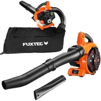 FUXTEC FX-LBS126 4in1 Laubsauger, Laubbläser, Laubhäcksler inkl. zwei Blasrohre