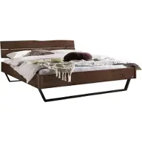 Hasena Lounge Fossoli Bettgestell Massivholz