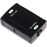 Dolphix Toslink optisch naar Coaxiaal S/P DIF converter - netvoeding