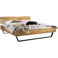 Hasena Lounge Fossoli Bettgestell Massivholz