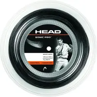 Head Tennissnaar Sonic Pro Reel 17 Black 1.25mm/200m