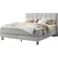 Hasena Pronto Reina boxspring bed eiken helder