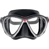 Hollis M 3 Diving Mask Transparant,Zwart