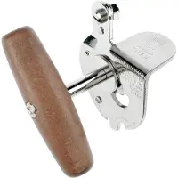 Westmark - Professionele blikopener, voor gebruik in de horeca, staal/hout, Titan, 12242260