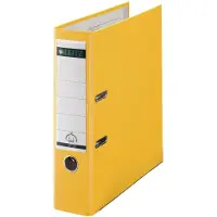 Leitz Ringbandmap A4 80mm Geel - Documenten Organizers