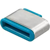 Lindy Sleutel voor USB-C-poort Set van 10 stuks Blauw Sleutelslot Zonder sleutel