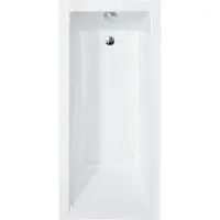 Plazan Modern ligbad acryl 160x70cm wit glans