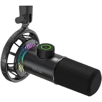 Fifine USB Gamin Microfoon - Elektrisch - Zwart