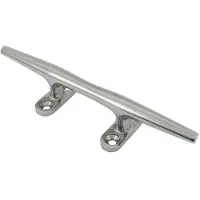 Euromarine Stainless Steel Deck Mooring Cleat Zilver 150 x 30 mm
