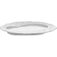 Alessi Ontbijtbord Dressed White Porcelain 16 cm (Set van 4)