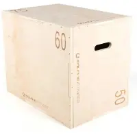 Olive Wood Adjustable Plyo Box