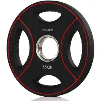 Gymstick Pro Pu 5kg Plate Zwart 5 kg
