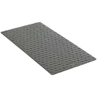 TATAY Diamond Sbs 72x36 Cm Bath Mat Grijs