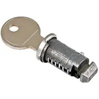 Thule Lock With Key N017 Zilver
