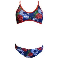 Turbo Roses&skulls Bikini