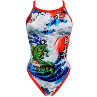 Turbo Japan Wall 2016 Swimsuit Veelkleurig 4XL Vrouw