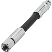 OMS High Pressure Hose Zwart,Zilver 60 cm
