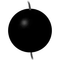 Lalizas Day Signal Ball 60 Cm Zwart