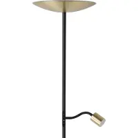 Eglo Vloerlamp Conivarino Goud Met Zwart