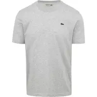 Lacoste T-Shirt Men TH7618 Crew Neck Silver Chine-6