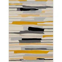 Livabliss Pincel Vloerkleed 160 x 220 cm - Okergeel