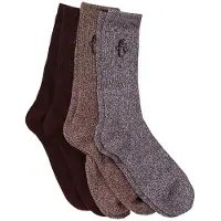 Somlys Short Sokken 3 Paren Groen,Zwart,Grijs EU 40-41 Man
