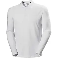 Helly Hansen Crewline Long Sleeve Polo Wit L Man