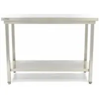 Maxima Roestvrijstalen Werktafel 'Deluxe' 600 x 700 mm