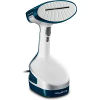 Rowenta DR8100, Handheld stoomreiniger, 0,19 liter, 0,67 minuut, Blauw, Wit, Handmatige schakelaar, Klittenband