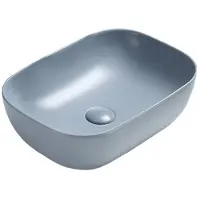 Mexen Rita opbouw wastafel 45 x 32 cm, grijs-blauw mat - 21084569