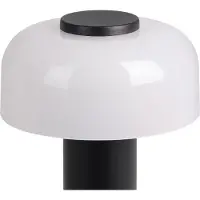 Eglo Ponente Tafellamp - Aanraakdimmer - Draadloos - LED - 20 cm - Zwart/Wit - Instelbaar wit licht - Oplaadbaar - Buiten en Binnen