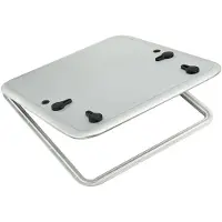 PLASTIMO Aluminium Anodized Hatch Zilver 687 x 687 mm