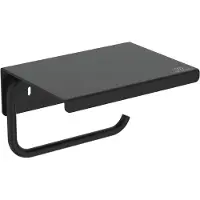 Ideal standard IS Papierrolhouder Alu+ - Silk Black, BD592XG