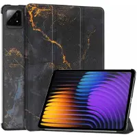 IMoshion Design Trifold Bookcase voor de Xiaomi Pad 7 / 7 Pro / 8 / 8 Pro - Black Marble