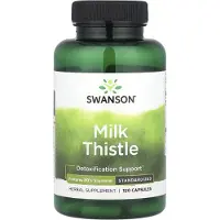 Swanson Health - Mariadistel (gestandaardiseerd), 250 mg - 120 capsules