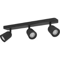 Eglo Opbouwspot Camaldoli - Zwart - 3xgu10