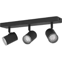 Eglo LED Plafondlamp GU10 | Consuma 1 | Rond | IP44 | Zwart