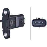 Hella 6PP 358 152-481 Sensor, vuldruk