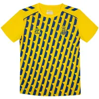 Hummel Ud Las Palmas 25/26 Pre Match Junior Short Sleeve T-shirt Geel 140 cm Kinderen