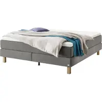 Hasena Pronto Carlota boxspring bed eiken helder
