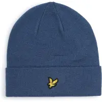 Lyle & Scott Muts donkerblauw / geel / zwart