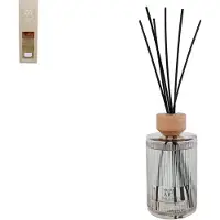VAN MANEN diffuser set Aroma Art vanilla noir 800ml licht amber glas.