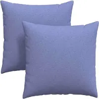 vidaXL Zitkussens 2 pcs Jeans Blauw 60 x 60 cm Stof