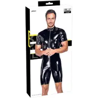 Black Level Men's Short Vinyl Playsuit M